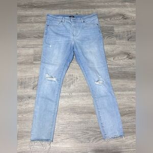 Express Mid-rise Straight-leg